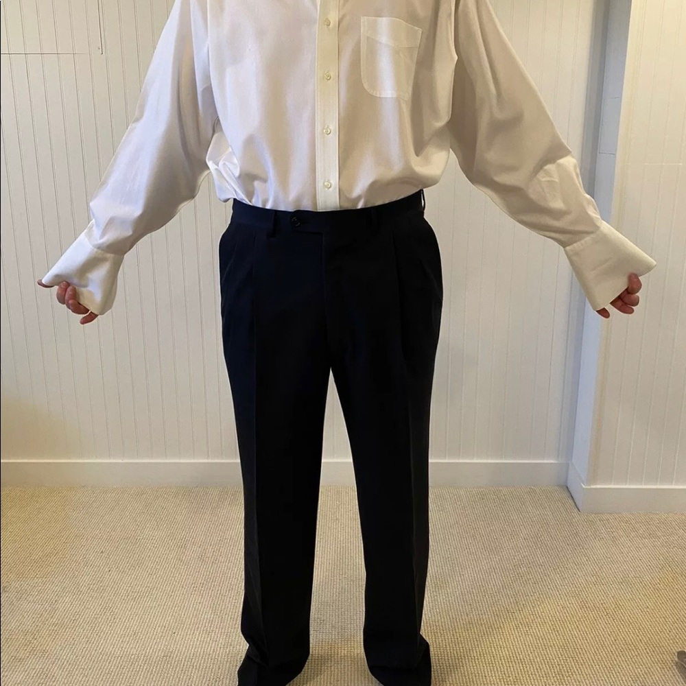 Jack Victor Navy Suit Pant 36